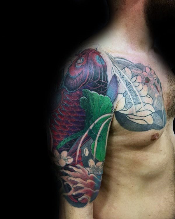 tatuaje flor de loto 139