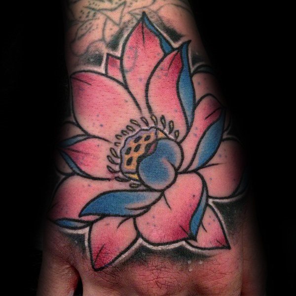tatuaje flor de loto 214