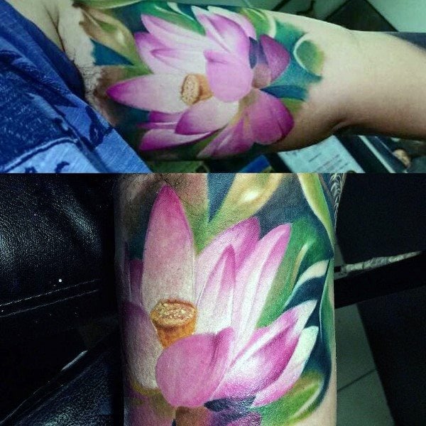 tatuaje flor de loto 289