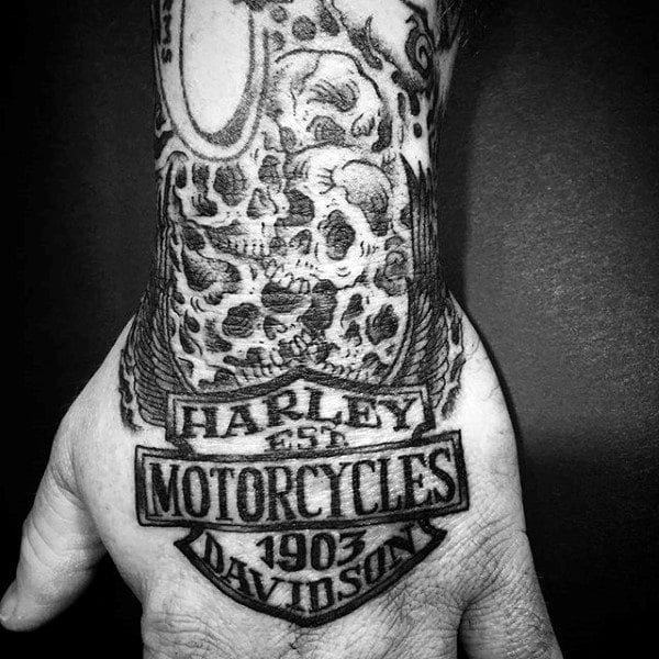 tatuaje harley davidson 151