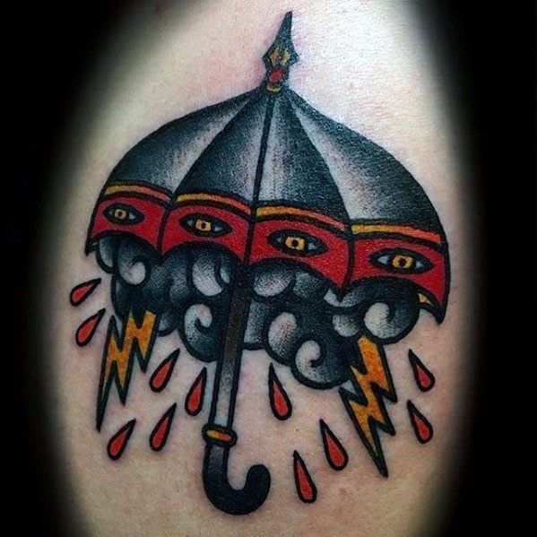 tatuaje paraguas 124