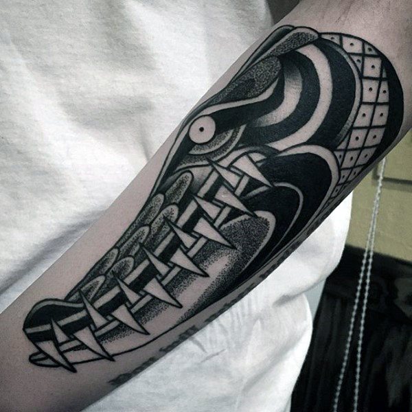tatuaje cocodrilo caiman 108