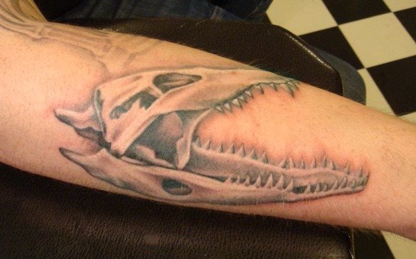 tatuaje cocodrilo caiman 48