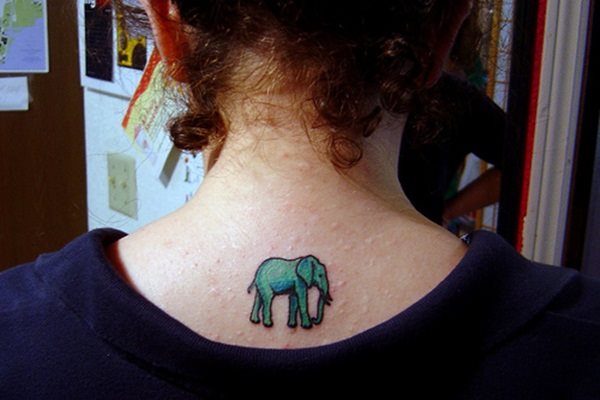 tatuaje elefante 662