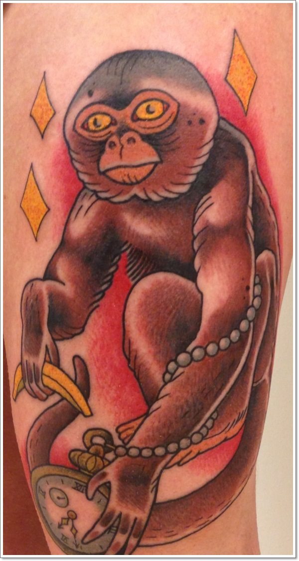 tatuaje mono 310
