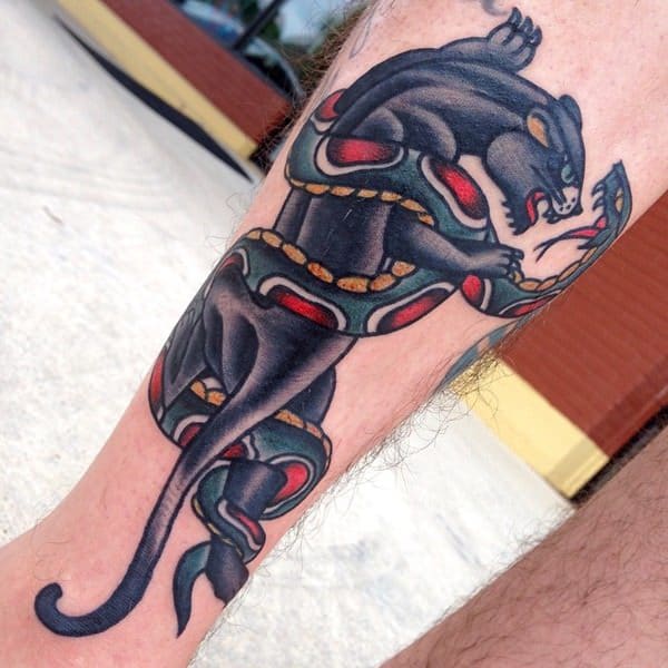 tatuaje puma pantera 12