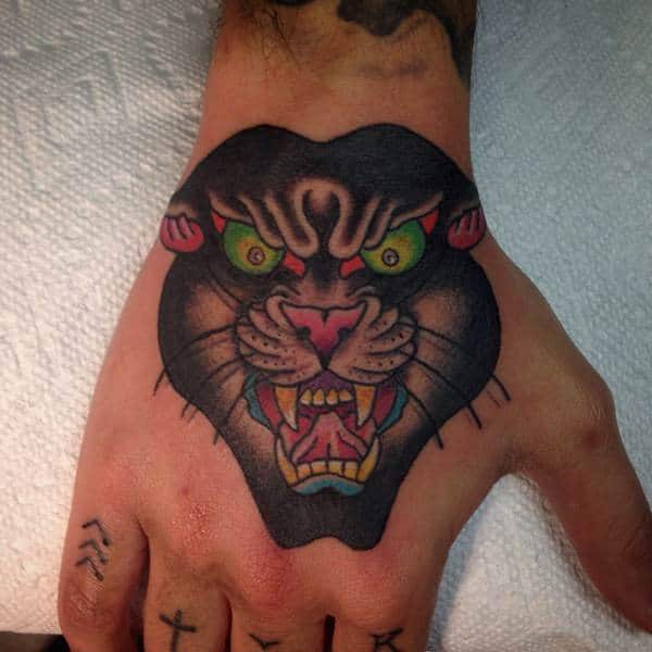 tatuaje puma pantera 54