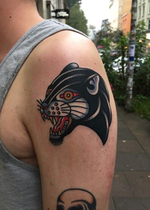 tatuaje puma pantera 58