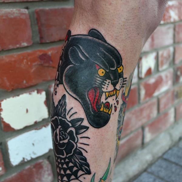tatuaje puma pantera 66