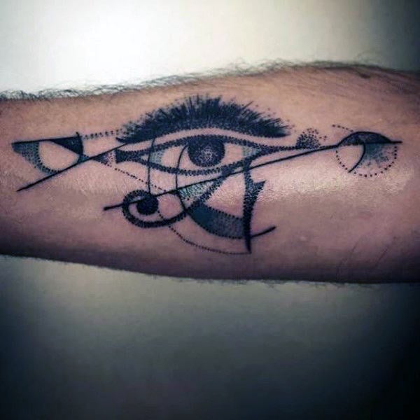 tatuaje ojo de horus 1