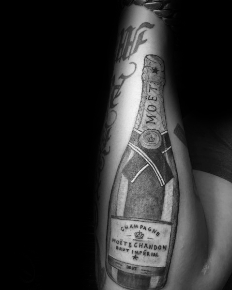 tatuaje champagne 41