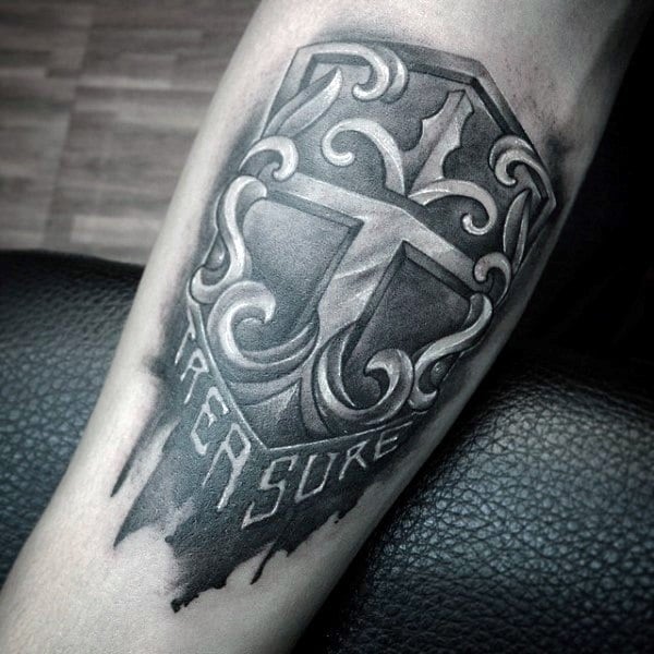 tatuaje escudo 11