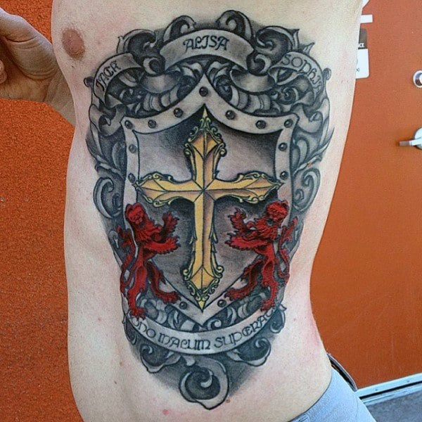 tatuaje escudo 35