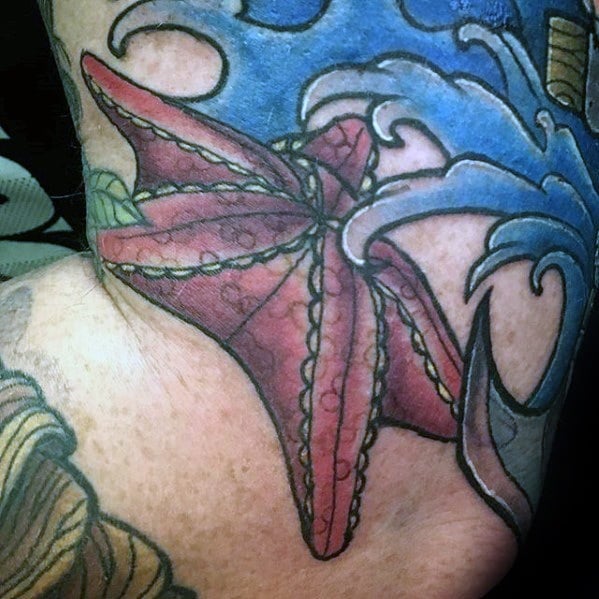 tatuaje estrella de mar 106