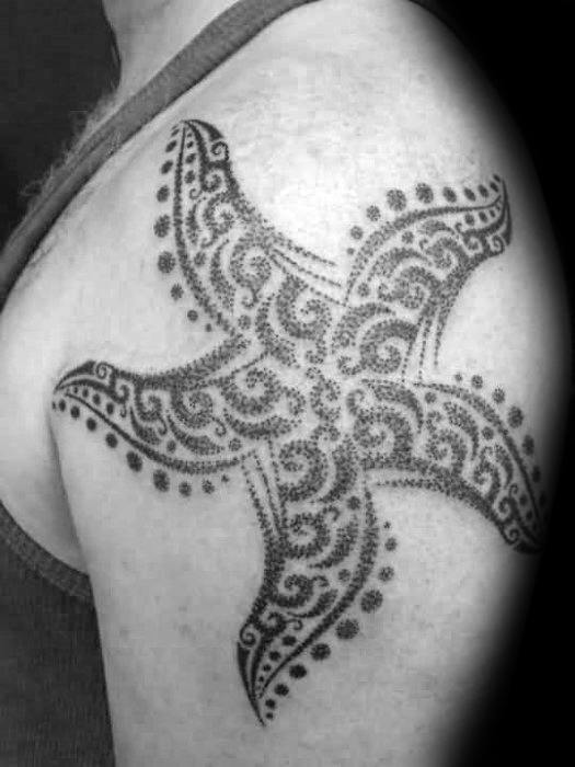 tatuaje estrella de mar 91