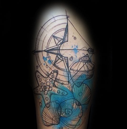 tatuaje estrella de mar 97