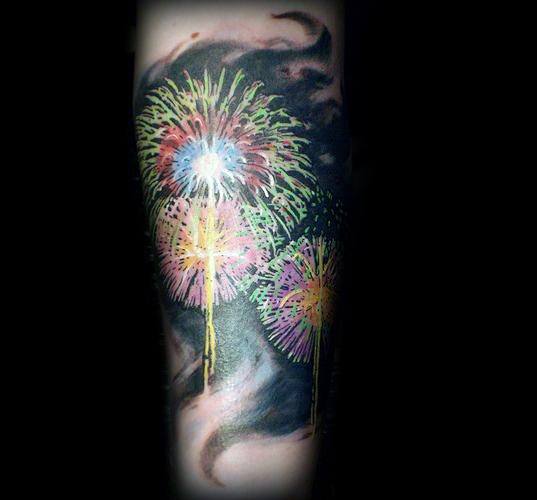 tatuaje fuegos artificiales 49