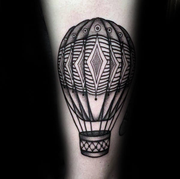 tatuaje globo aerostatico 101