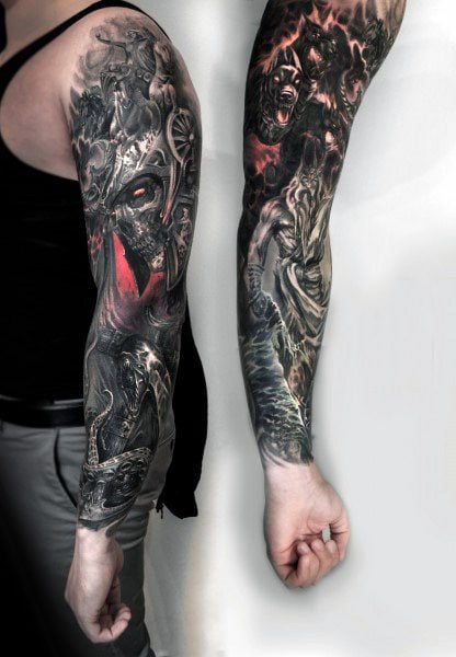 tatuaje gotico 53