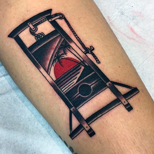 tatuaje guillotina 97