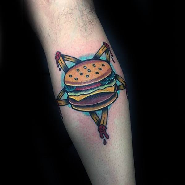 tatuaje hamburguesa 17