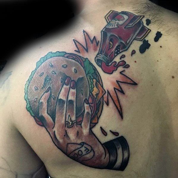 tatuaje hamburguesa 21
