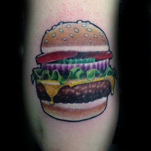 tatuaje hamburguesa 33