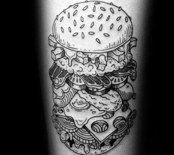 tatuaje hamburguesa 61
