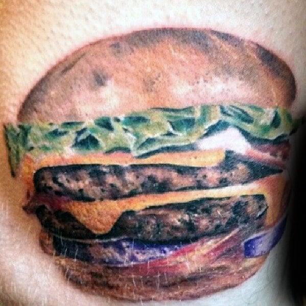 tatuaje hamburguesa 67