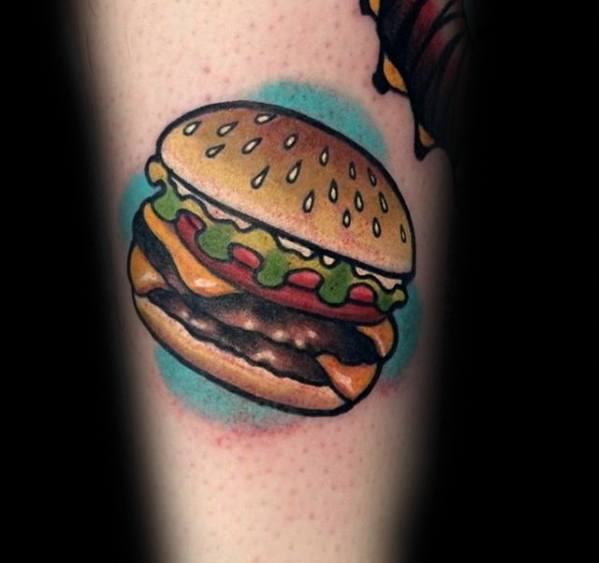 tatuaje hamburguesa 75