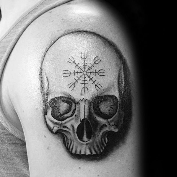 tatuaje simbolo vikingo aegishjalm 21