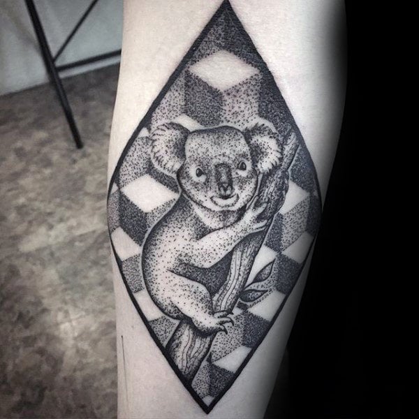 tatuaje koala 06