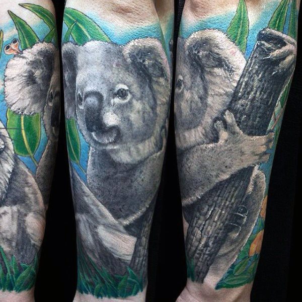 tatuaje koala 12