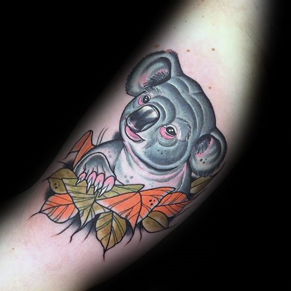 tatuaje koala 14