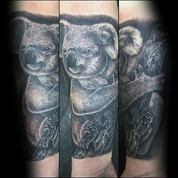 tatuaje koala 22