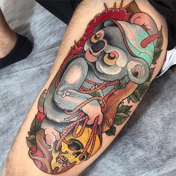 tatuaje koala 30