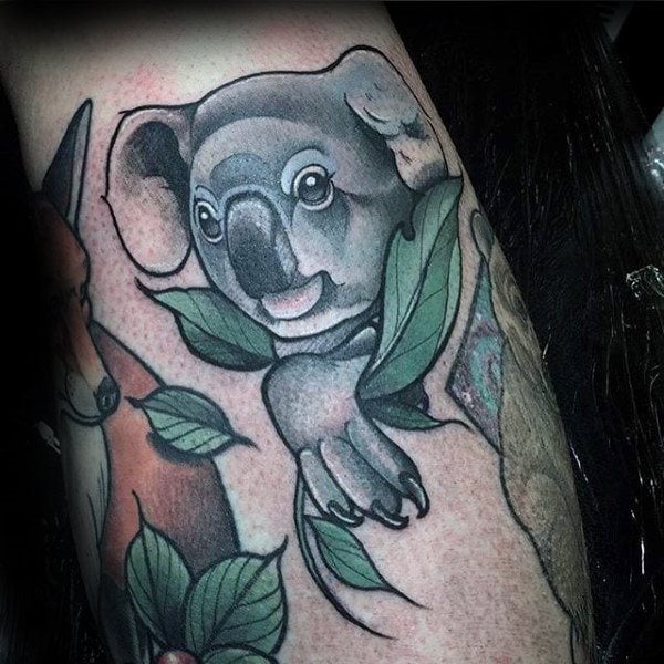 tatuaje koala 48