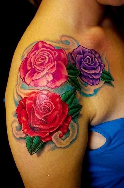 tatuaje rosa 7885
