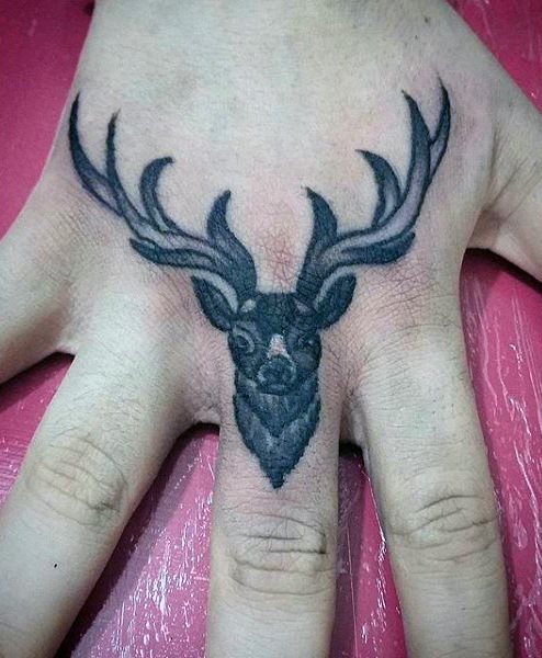 tatuaje ciervo 298