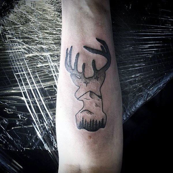 tatuaje ciervo 358
