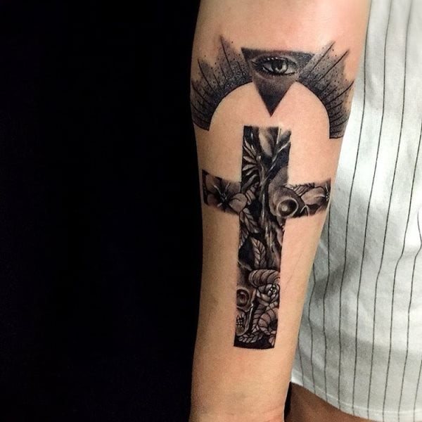 tatuaje cruz 164