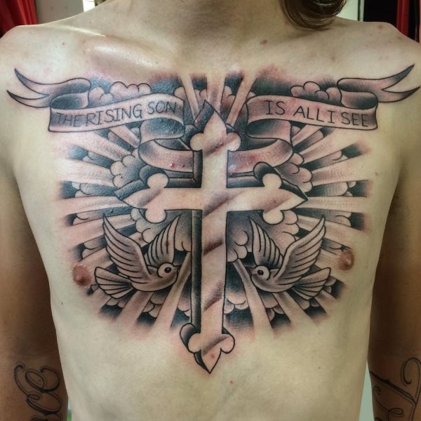 tatuaje cruz 176