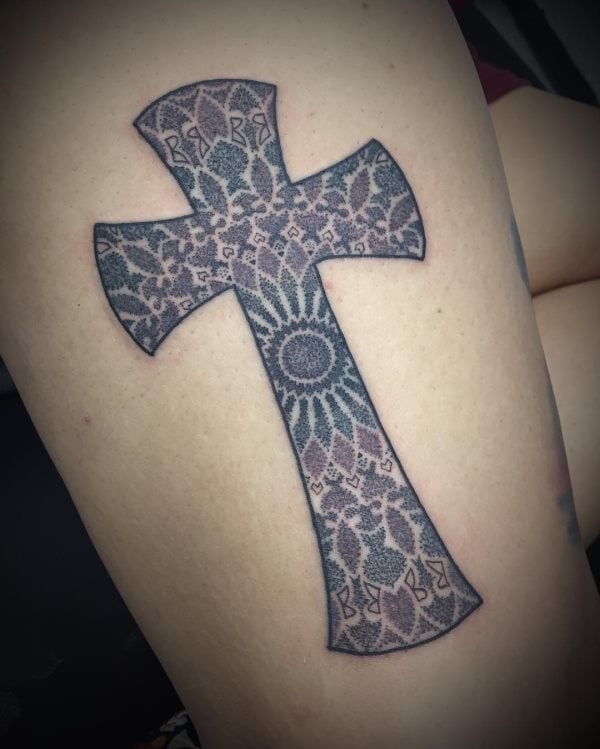 tatuaje cruz 254