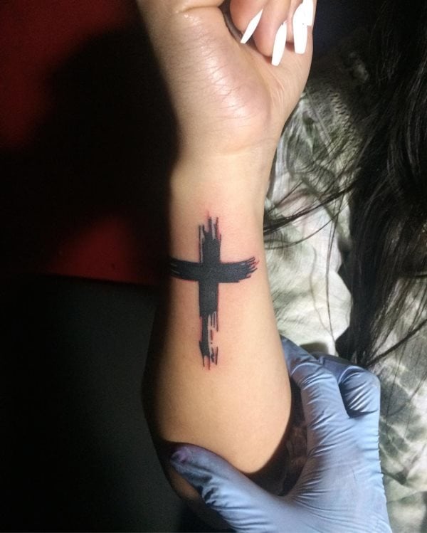 tatuaje cruz 268