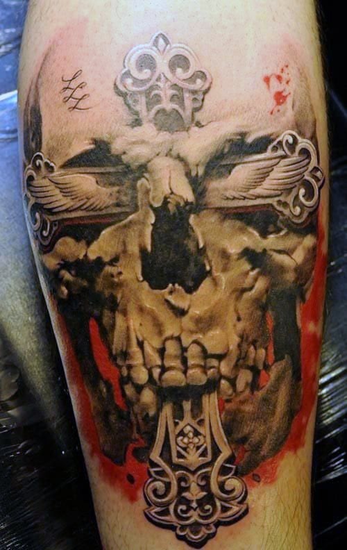 tatuaje cruz 306