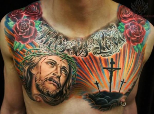tatuaje cruz 492