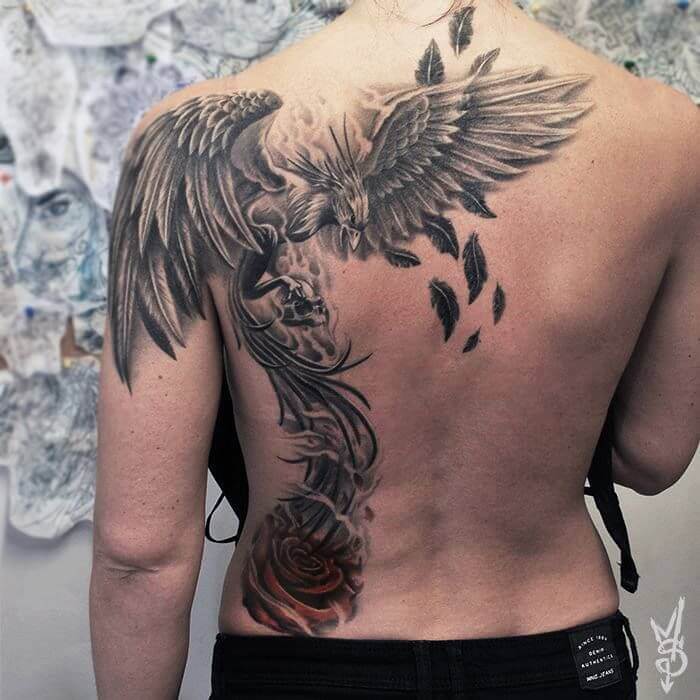 tatuaje fenix 134