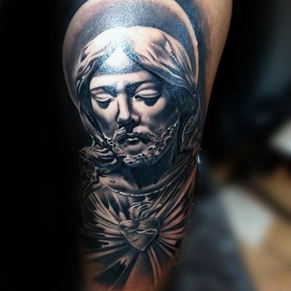 tatuaje jesus cristo 100