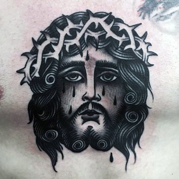 tatuaje jesus cristo 346