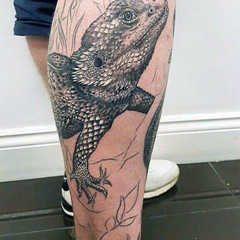 tatuaje lagarto lagartija 144